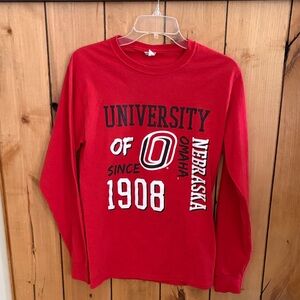 Red University of Nebraska Omaha Long Sleeve Shirt